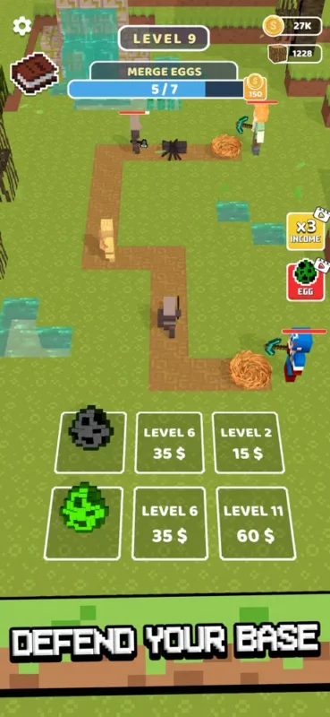 Craft & Merge - Egg Hero Games Level 9 Craft & Merge - Egg Hero Games Level 9