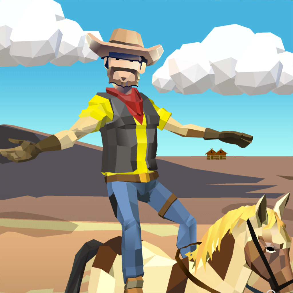 Cowboy Flip 3D Arcade Game
