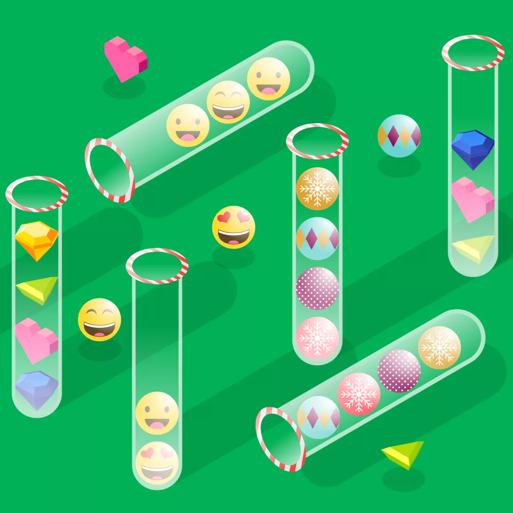 Bubble Sort Popping Game